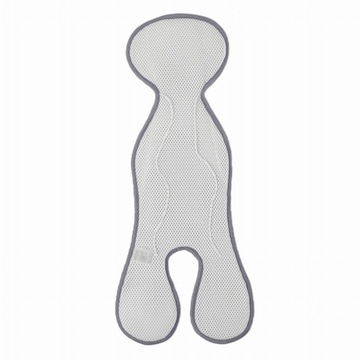 Zaffiro Wkładka do fotelika Merino Wełna Parzona + siatka AIR XS Grey