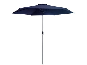 PARASOL OGRODOWY SKŁADANY GRANATOWY 3M PATIO