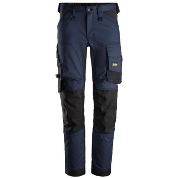 SPODNIE BHP STRETCH SNICKERS 6341 (GRANAT 50)