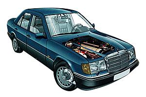 MERCEDES W124 1985-1993 гг. ОПИСАНИЕ КОНСТРУКЦИИ И РЕМОНТА