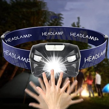 МОЩНЫЙ светодиодный тактический налобный фонарь USB-налобный фонарь