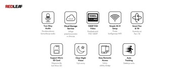 Redleaf IP Home Ca WiFi камера для домашнего мониторинга