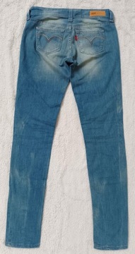 spodnie jeans damskie LEVIS SLIGHT CURVE 24/32