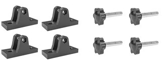 Навес 4 BARS 243x170-183x137 понтонный катер навес бимини Kormoran