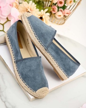 ЖЕНСКИЕ СИНИЕ ЭСПАДРИЛИ DIMALLE 38