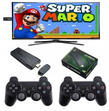 KONSOLA DO GIER RETRO 64GB HDMI 2 PADY 2.4G 10000 GIER