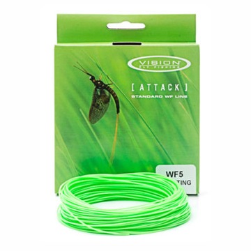 LINKA MUCHOWA Pływająca Typ WF ATTACK Floating #4 Długośc 25m Zielona