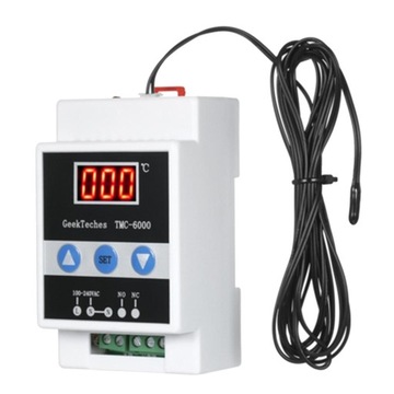 Cyfrowy termoregulator szynowy TMC2