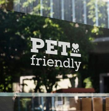 Naklejka Pet Friendly | W2 |15x8 cm