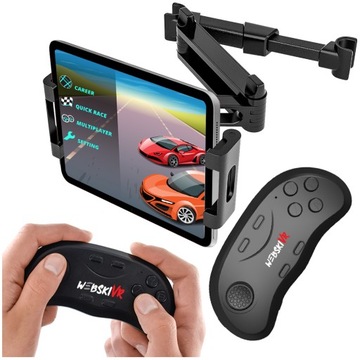 Uchwyt do Samochodu dla DZIECI na Telefon Tablet + PILOT GAMEPAD BLUETOOTH