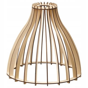 IKEA DAGGPUNKT Klosz sklejka 28 cm