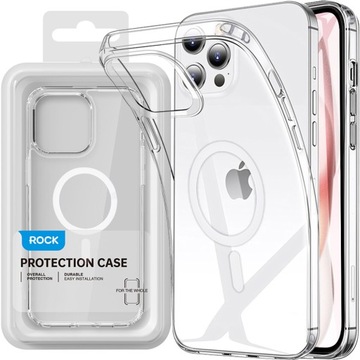 ROCK OBUDOWA ETUI OCHRONNE CASE PLECKI FUTERAŁ CRYSTAL do IPHONE 15 PRO