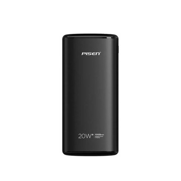 Potężny Powerbank Pisen 10000 mAh 20W USB USB-C