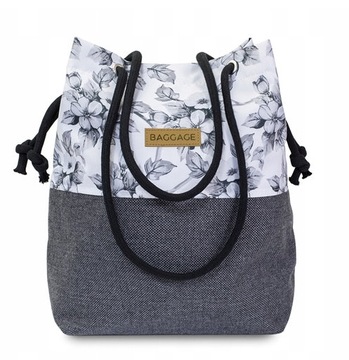 TOREBKA WOREK TORBA BAGGAGE SHOPPER 25 WZORÓW