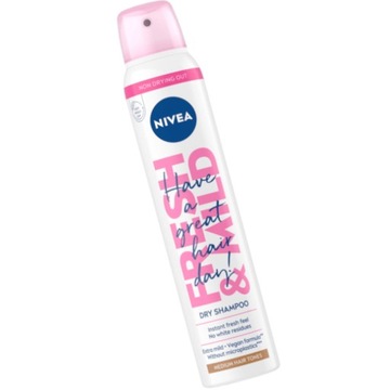 NIVEA SZAMPON DO WŁOSÓW SUCHY FRESH & MILD DLA SZATYNEK