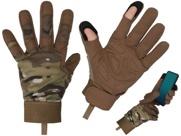 RĘKAWICE RĘKAWICZKI TAKTYCZNE DOMINATOR ARMY DO SMARTFONU MULTITARN S