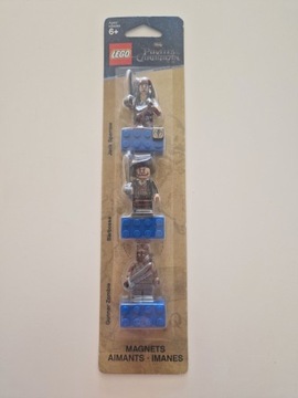 LEGO 853191 magnesy Piraci z Karaibów Jack Sparrow Barbossa Gunner Zombie