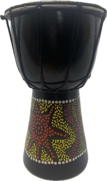 DJEMBE BĘBEN AFRYKAŃSKI 14CM DREWNIANY