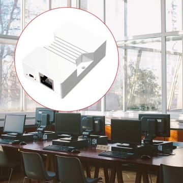 Удлинитель POE, порты RJ45 10/100 м, вилка диапазона 656 футов и компактный Ethernet