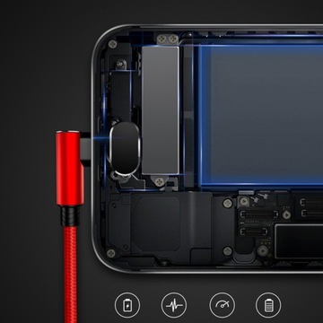Универсальный USB-адаптер с плетеным проводом 3 в 1 для iPhone Android Type-C