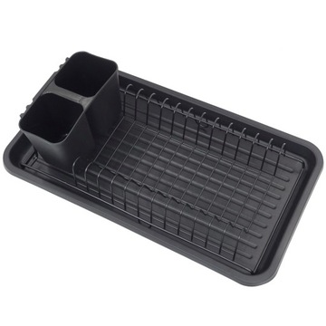 ОДНОУРОВНЕВЫЙ СЕН ДЛЯ СУШКИ ПОСУДЫ, ЧЕРНЫЙ