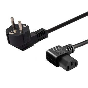 Kabel SAVIO CL-115 (C13 / IEC C13 / IEC 320 C13 M - Schuko M; 1,2m; kolor c
