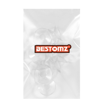 Прочная настенная вешалка со стеклянной присоской.