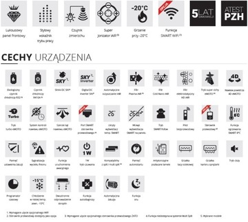 Кондиционер Rotenso VERSU X MIRROR 2,6 кВт
