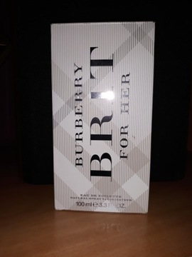 BURBERRY BRIT FOR HER 75 / 100 ML EDT WODA TOALETOWA