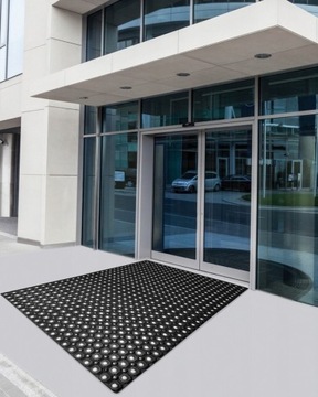 КОВРИК, КОВрик РЕЗИНОВЫЙ, АЖУР, НАРУЖНЫЕ РЕЗИНОВЫЕ СОТЫ 100Х200