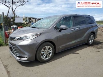 Toyota Sienna III 2021 Toyota Sienna 2021, 2.5L, LIMITED, od ubezpiec...