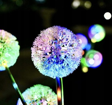 Одуванчик светодиодный Одуванчик СОЛНЕЧНАЯ ЛАМПА УКРАШЕНИЕ САДА 2 ШТ.