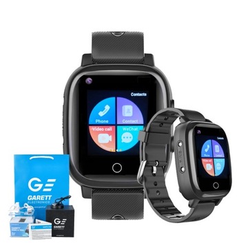 Zegarek dla dzieci Smartwatch Garett Kids Life Max 4G RT pasek czarny