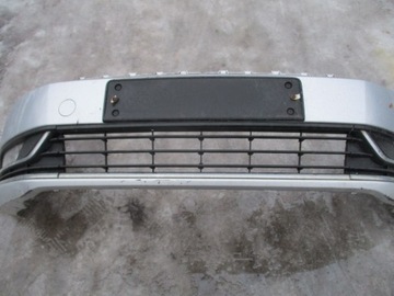 ZDERZAK PRZEDNI VW PASSAT B7 SREBRNY LA7W KOMPLETNY