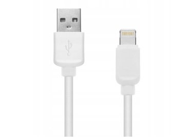 Белый USB-кабель Lightning для зарядного устройства iPhone