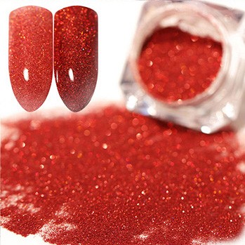Efekt Manix Holo Szron 06 do zdobień 3ml czerwony