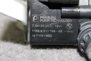 BMW F07 F10 F01 F25 F15 2.0D 2.5D 3.0D 4.0D N47 N57 PŘÍDAVNÁ ČERPADLO VODY