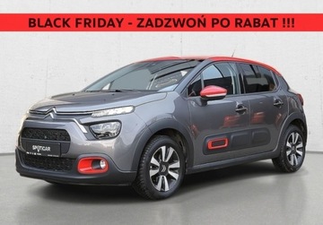 Citroen C3 III Hatchback Facelifting 1.2 PureTech 83KM 2023 Citroen C3 1.2 PureTech Shine SS Manual SalonPL Gwarancja od RiA 1.2