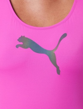 Puma strój kąpielowy jednoczęściowy różowy rozmiar S