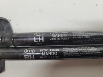 KIA RIO IV VZPĚRY/TLAKOVAČE KRYT ZADNÍ KOMPLET
