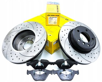 Tarcze + Klocki MIKODA GT Przód BMW E60 E61 310mm