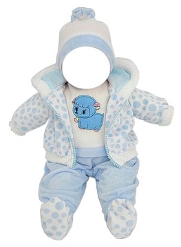 Одежда BABY для куклы BORN BOBAS, куртка PAJAC 245