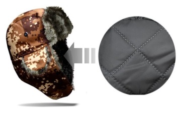 Теплая мужская и женская шапка пилота Pirx Uszatka 15