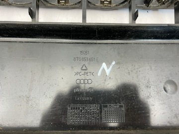 AUDI A5 8T MŘÍŽKA MASKA CHRÓM NÁRAZNÍKU PŘEDNÍHO PŘEDNÍ ORIGINÁLNÍ N 07-11