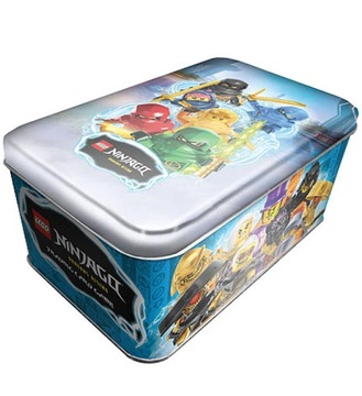 MEGA Puszka LEGO Ninjago Seria 9 Saszetki 8 szt. Figurka z klocków Karty LE