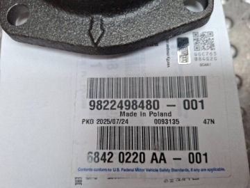 9822498480, USZCZELNIACZ Antriebswelle LEWEJ 9822498480 DUCATO BOXER JUMPER 2.0 HDI MJET 14 | thumb 3