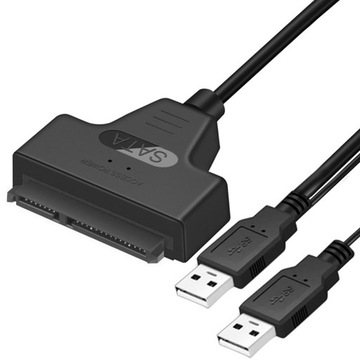 ADAPTER USB SATA PRZEJŚCIÓWKA DO DYSKU HDD SSD 2.5