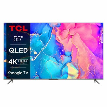 TCL 55C631 QLED DVB-T2/HEVC — поврежден