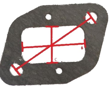 Gaźnik uszczelki świeca filtr NAC BP540-30B-V