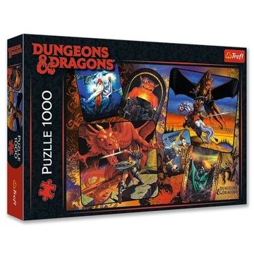 10739 TREFL PUZZLE 1000 el. POCZĄTKI DUNGEONS AND